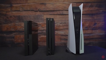 PlayStation 5 распаковали и сравнили с предыдущими консолями