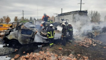 Взрыв газа под Харьковом: умер один из восьми пострадавших