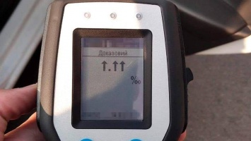 Очередной антирекорд: под Киевом обнаружили водителя, степень опьянения которого превышал норму в 30 раз