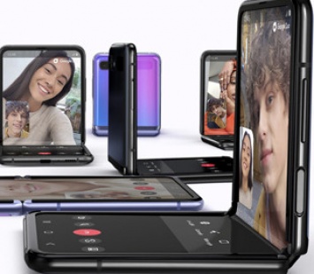 Выход смартфона-раскладушки Samsung Galaxy Z Flip 2 с гибким экраном ожидается весной