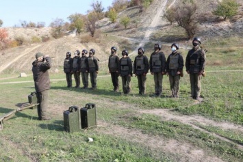 Криворожские нацгвардейцы воинской части 3011 учились отражать воздушную атаку