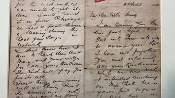 Последнее письмо пастора с "Титаника" выставлено на торги