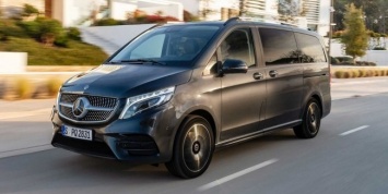 Mercedes-Benz V-Class получил пневматическую подвеску