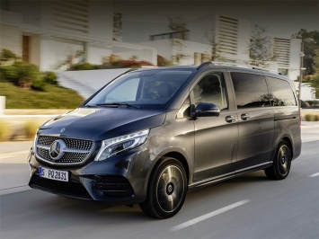 Минивэн Mercedes-Benz V-класса получил пневмоподвеску