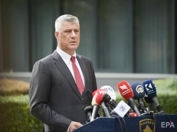 Президента Косово в Гааге взяли под стажу