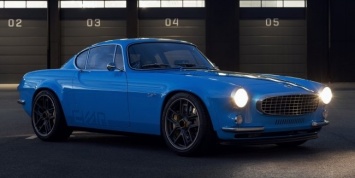 Ничего лишнего: интерьер Volvo P1800 Cyan