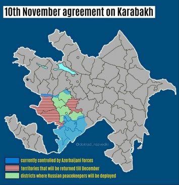 Российские миротворцы и удар по Пашиняну. Что означают новые соглашения по Карабаху