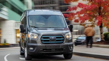 Ford представил электрический E-Transit c управлением со смартфона