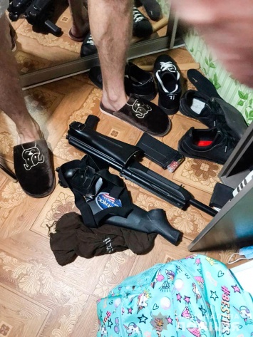 У фигурантов перестрелки в Николаеве изъяли оружие (ФОТО, ВИДЕО)