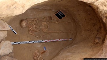 На Хортице нашли захоронение скифского воина 2500-летней давности