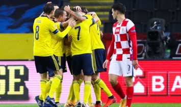 Швеция обыграла Хорватию в матче Лиги наций