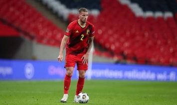 Альдервейрельд - в основе сборной Бельгии на матч против Англии
