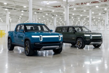 Объявлены дальнобойность и цены электромобилей Rivian R1T и R1S