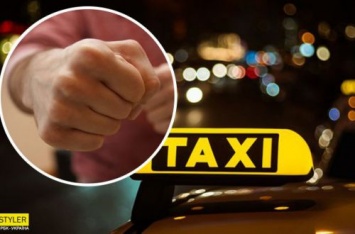 В Николаеве неадекватный пассажир такси напал на патрульного