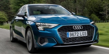 Новый хэтч Audi A3 столкунлся с «лосиным тестом»