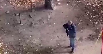 В Харькове неадекватный мужчина взорвал во дворе гранату