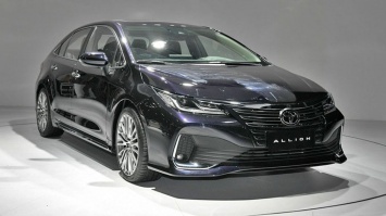 Представлен новый седан Toyota Allion