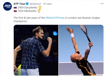 Россиянин выиграл теннисный чепионат мира