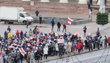 В Минске - марш пенсионеров и медиков, есть задержанные
