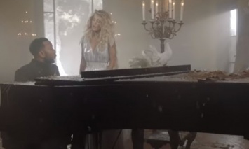 Кэрри Андервуд и Джон Ледженд выпустили клип на рождественскую песню Hallelujah