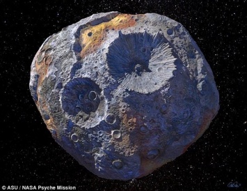 NASA готовит миссию к Психее 16 - астероиду, который стоит 10 квинтиллионов долларов