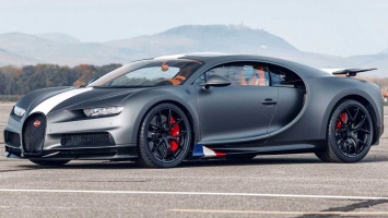 Bugatti продемонстрировала «авиационный» Chiron Sport
