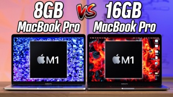 Как объем оперативной памяти влияет на скорость MacBook Pro с M1