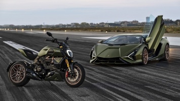 Ducati представил мотоцикл в стиле Lamborghini: видео