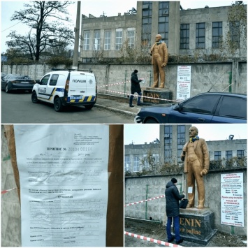 Позолоти ручку: в Киеве появился памятник Ленина с платными фотоуслугами