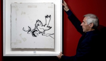 Картину Бэнкси продали на аукционе в Нидерландах за €170 тысяч