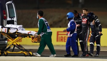 Формула-1: Грожан избежал переломов после страшной аварии на Гран-при Бахрейна