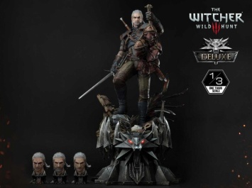 Prime 1 Studios выпустит статуэтку Геральта из The Witcher 3 за 110 тысяч рублей - она весит более 25 кг
