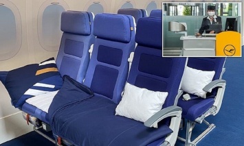 "Люфтганза" позволит пассажирам эконом-класса доплатить за спальное место