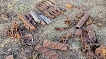 Под Кривым Рогом поисковики нашли артефакты и боеприпасы
