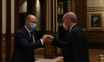 Шмыгаль и Эрдоган обсудили соглашение о ЗСТ и сотрудничество в сфере оборонной промышленности