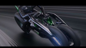 Kawasaki представила гибридную силовую установку для мотоциклов