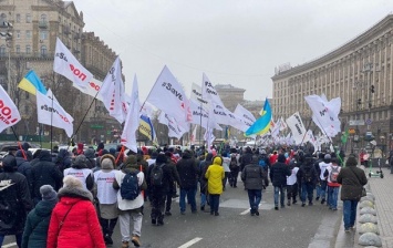 ФОПовцы намерены продолжить протесты под Радой