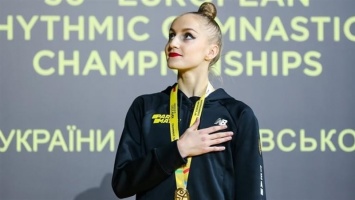 Запорожская гимнастка завоевала золото на Чемпионате Европы