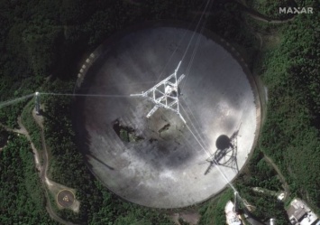 Обрушился гигантский радиотелескоп «Аресибо», который проработал больше полувека