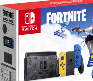 Nintendo выпустила специальную версию Switch, которая посвящена Fortnite