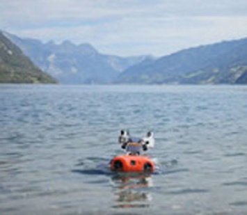 Четвероногий робот-собака ANYmal прогулялся в озере