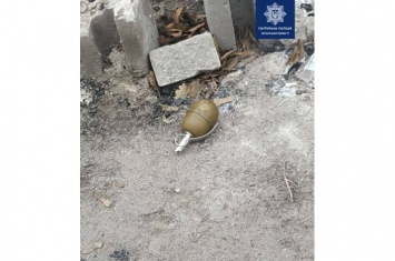 В Северодонецке нашли гранату (фото)