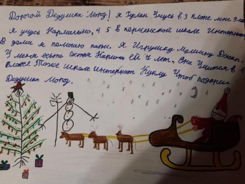 Что просят воспитанники детских домов Крыма у Деда Мороза