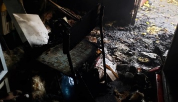 В Одессе сгорел магазин депутата горсовета от Партии Шария