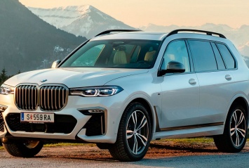 Прототип BMW X7 Facelift 2022 намекает на спорное направления дизайна марки