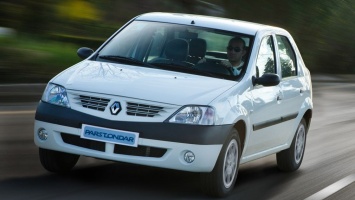 Опубликовали изображения нового седана на базе Renault Logan первого поколения