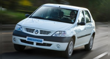 Опубликовали изображения нового седана на базе Renault Logan первой генерации