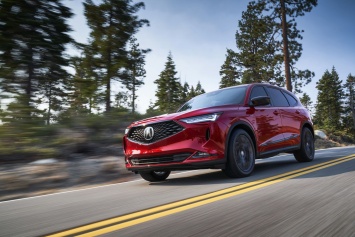 Acura презентовал совершенно новый кросс MDX 2022 года