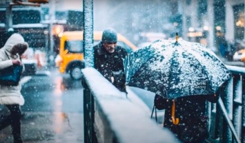 Снег, мороз и гололед: в Днепре - опасные погодные условия