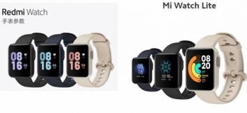 Чем отличаются умные часы Mi Watch Lite и Redmi Watch?